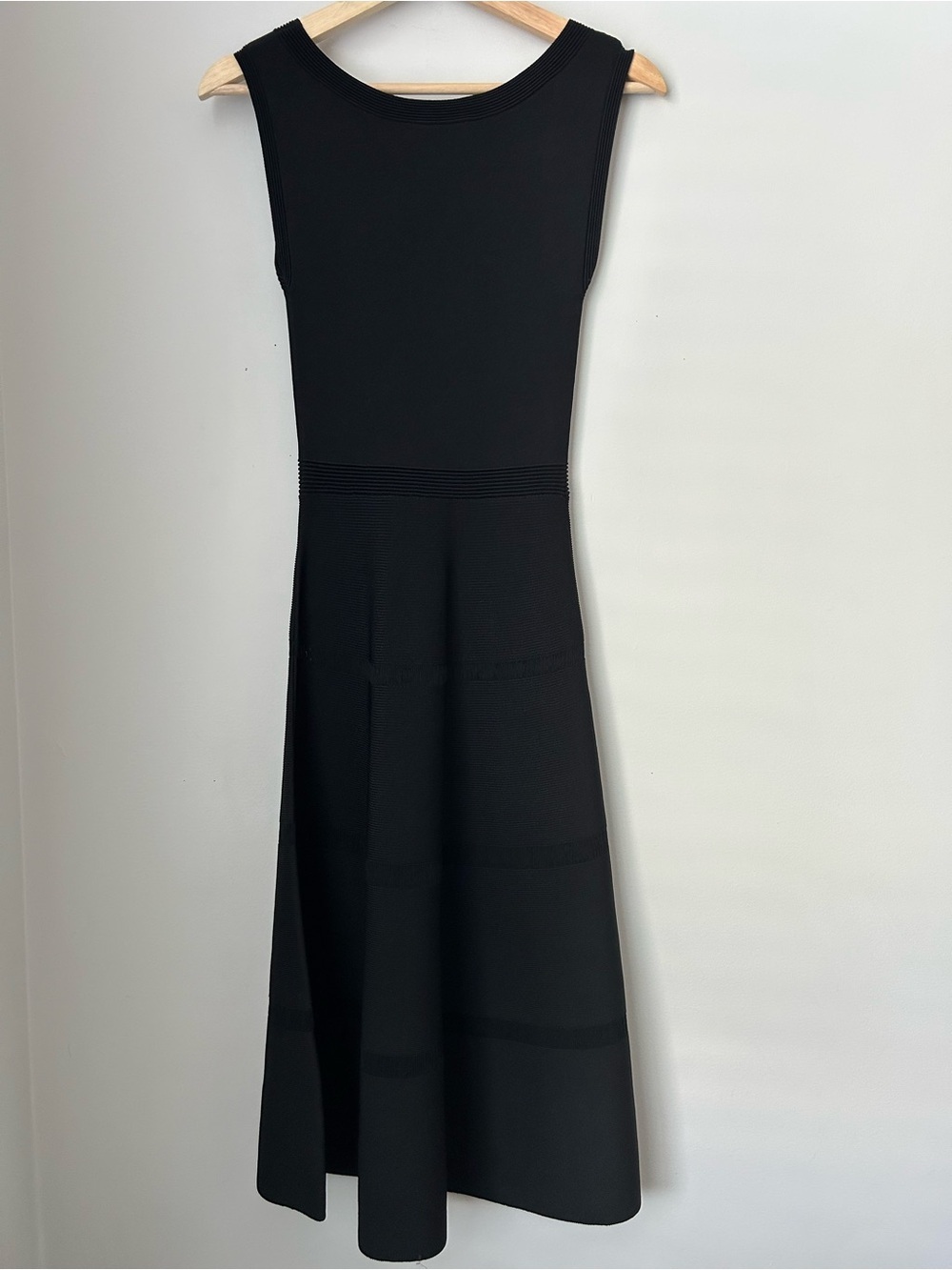 Sandro Eyelash Stripe Midi Dress - Picture 3 of 12